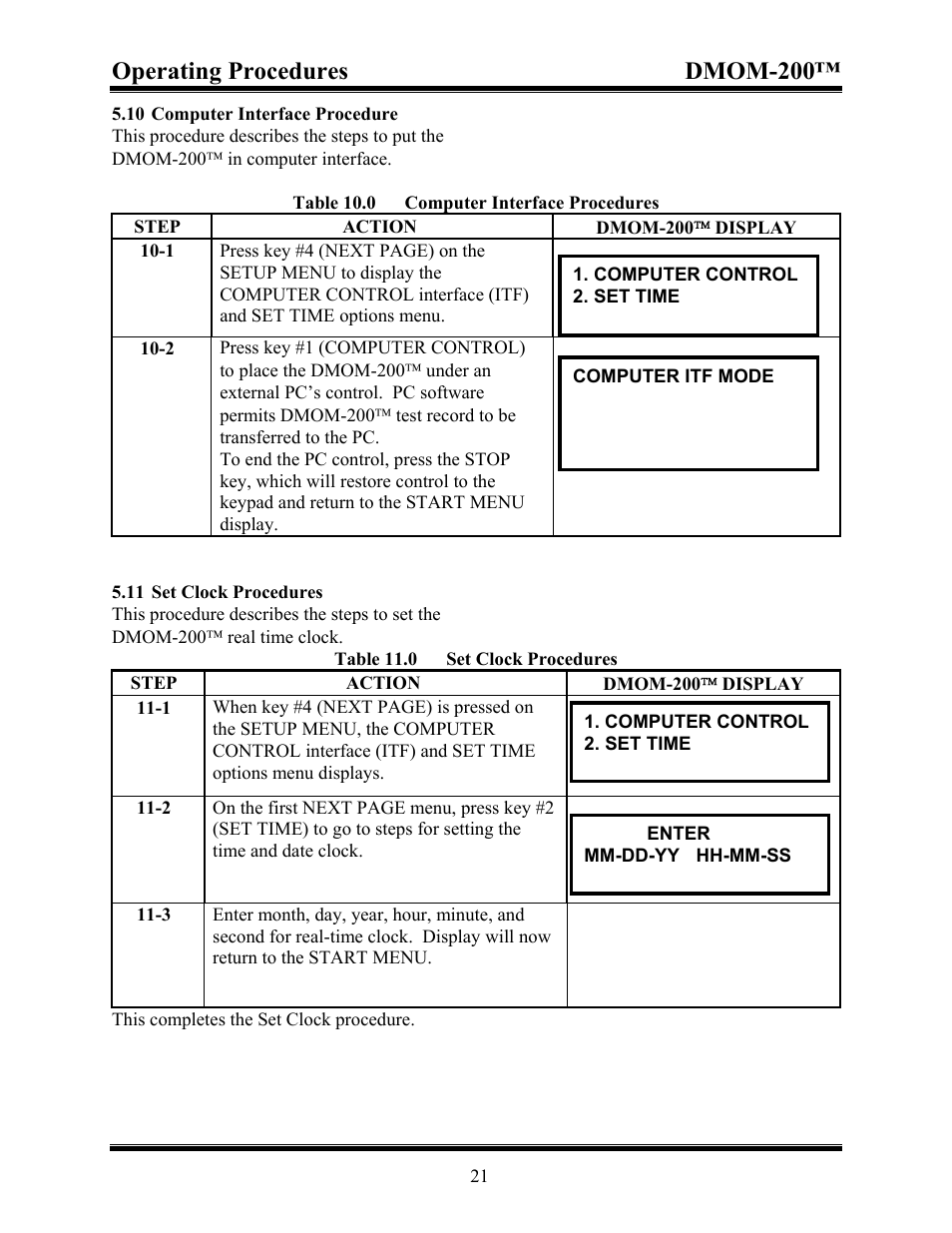 Bus bar connection, Figure 8.0 bus bar connection, Operating procedures dmom-200 | Vanguard DMOM-200 User Manual | Page 27 / 33
