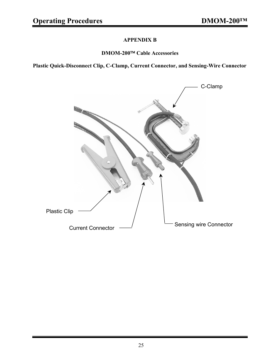 Operating procedures dmom-200 | Vanguard DMOM-200 User Manual | Page 31 / 33