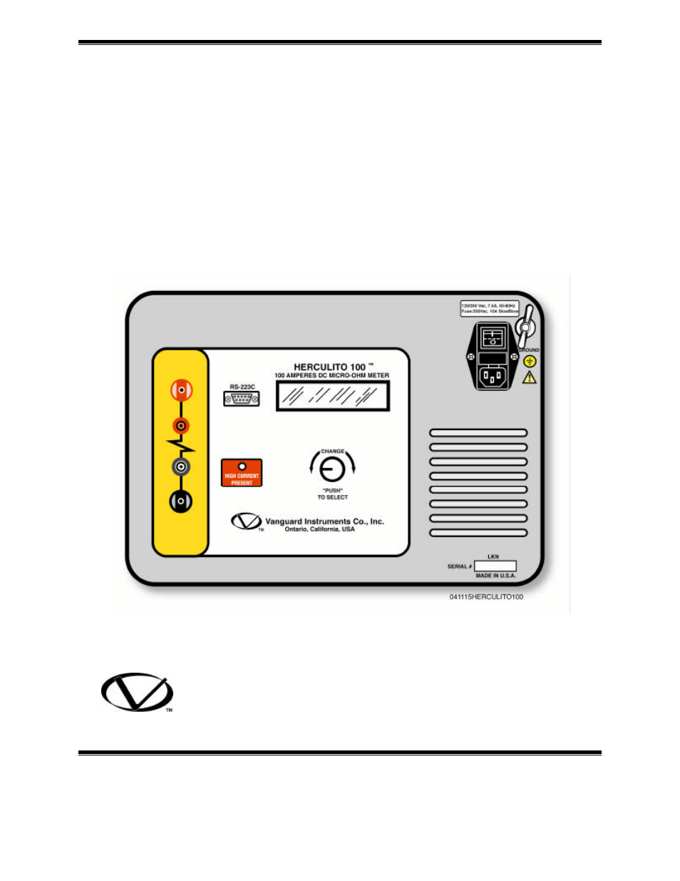 Vanguard Herculito User Manual | 17 pages