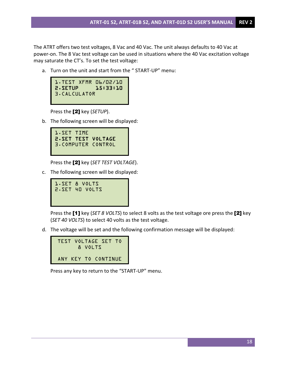 Vanguard ATRT-01 S2 User Manual | Page 22 / 59