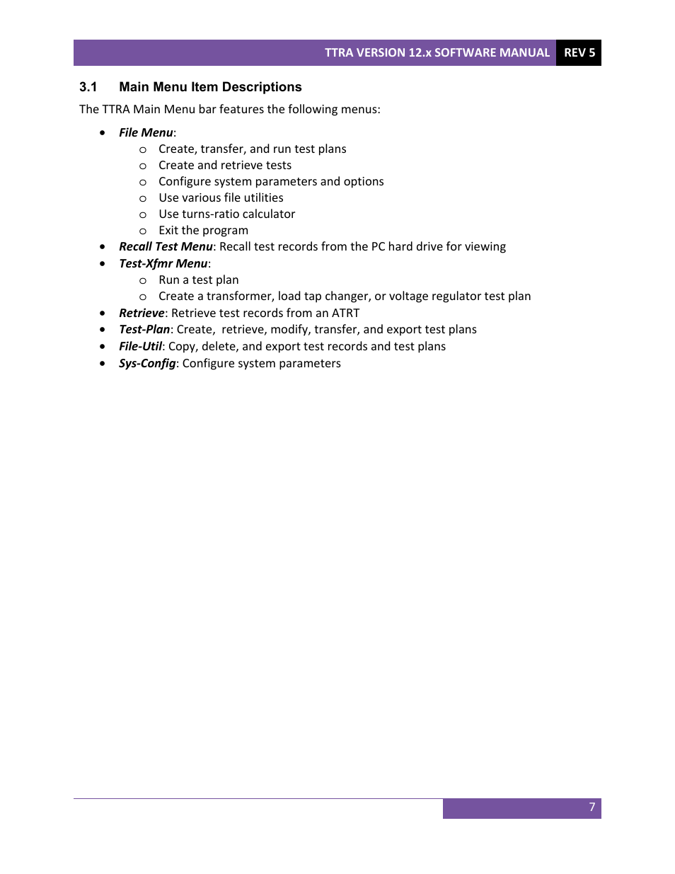 Vanguard TTRA (ATRT-01, ATRT-03, ATRT-03A, and ATRT-03B) User Manual | Page 10 / 52