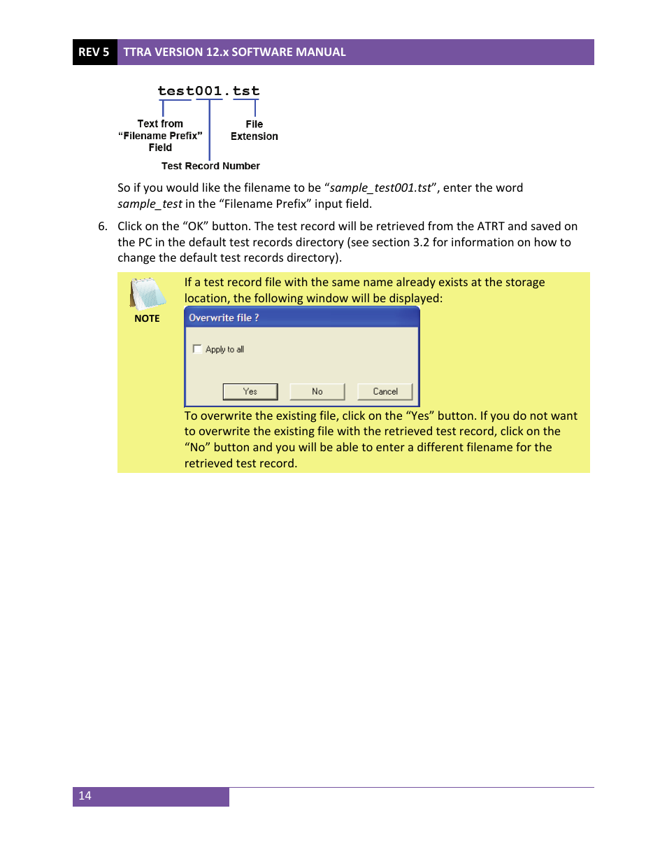 Vanguard TTRA (ATRT-01, ATRT-03, ATRT-03A, and ATRT-03B) User Manual | Page 17 / 52