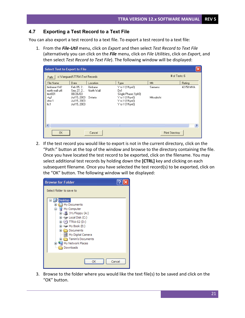 Vanguard TTRA (ATRT-01, ATRT-03, ATRT-03A, and ATRT-03B) User Manual | Page 24 / 52