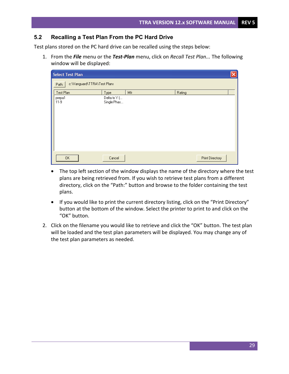 Vanguard TTRA (ATRT-01, ATRT-03, ATRT-03A, and ATRT-03B) User Manual | Page 32 / 52