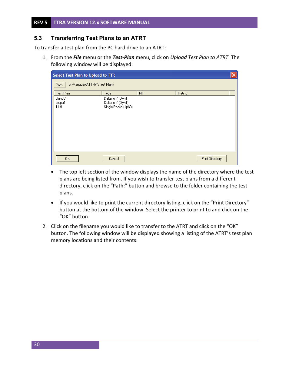 Vanguard TTRA (ATRT-01, ATRT-03, ATRT-03A, and ATRT-03B) User Manual | Page 33 / 52