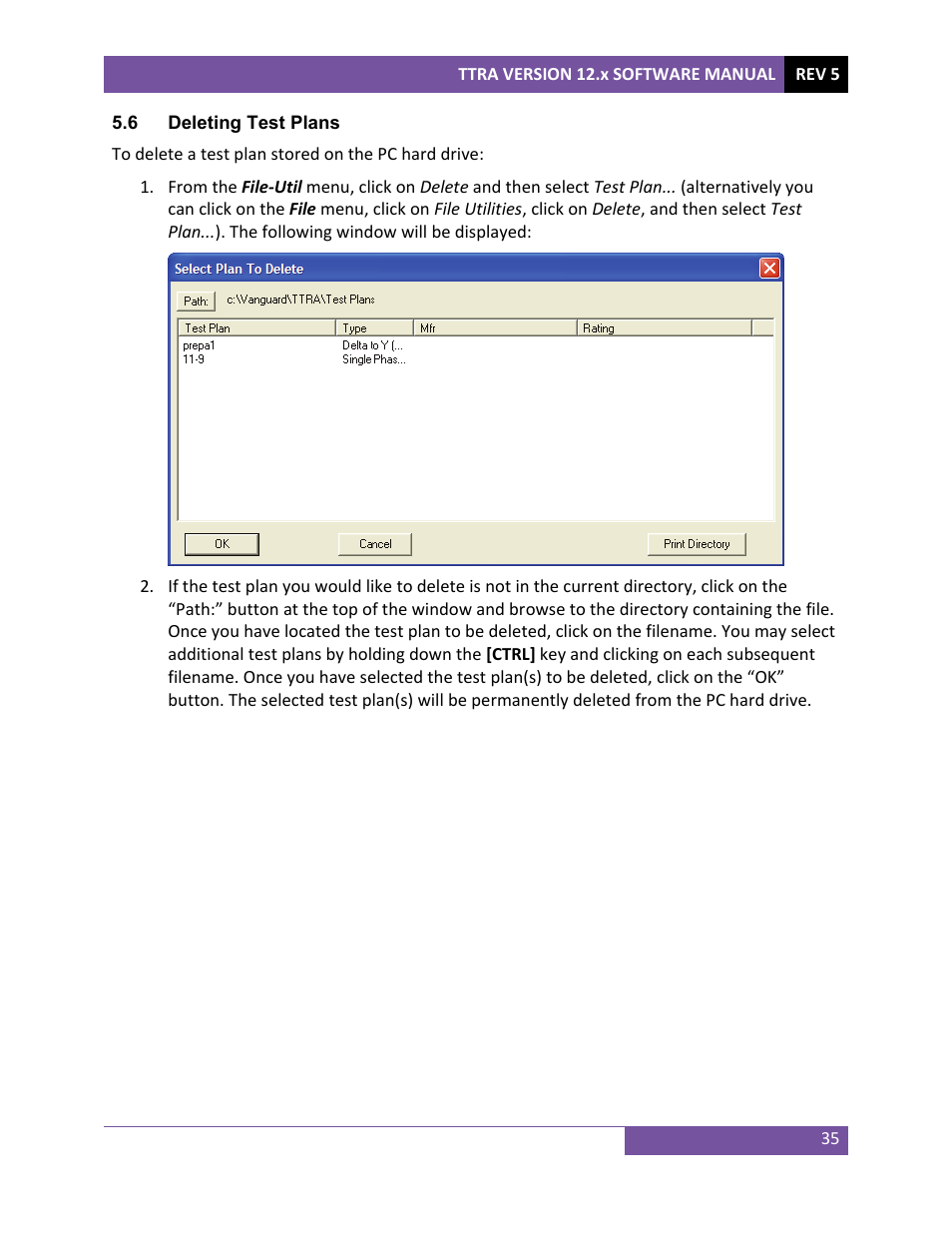 Vanguard TTRA (ATRT-01, ATRT-03, ATRT-03A, and ATRT-03B) User Manual | Page 38 / 52