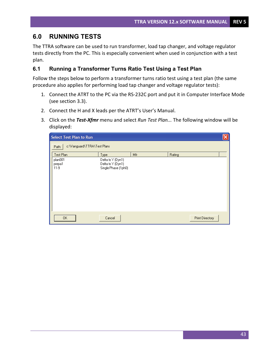 Vanguard TTRA (ATRT-01, ATRT-03, ATRT-03A, and ATRT-03B) User Manual | Page 46 / 52