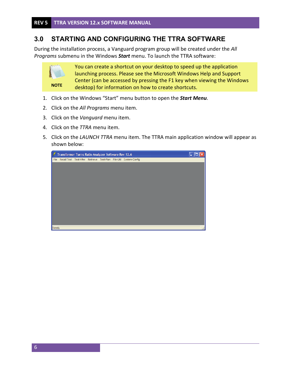 Vanguard TTRA (ATRT-01, ATRT-03, ATRT-03A, and ATRT-03B) User Manual | Page 9 / 52