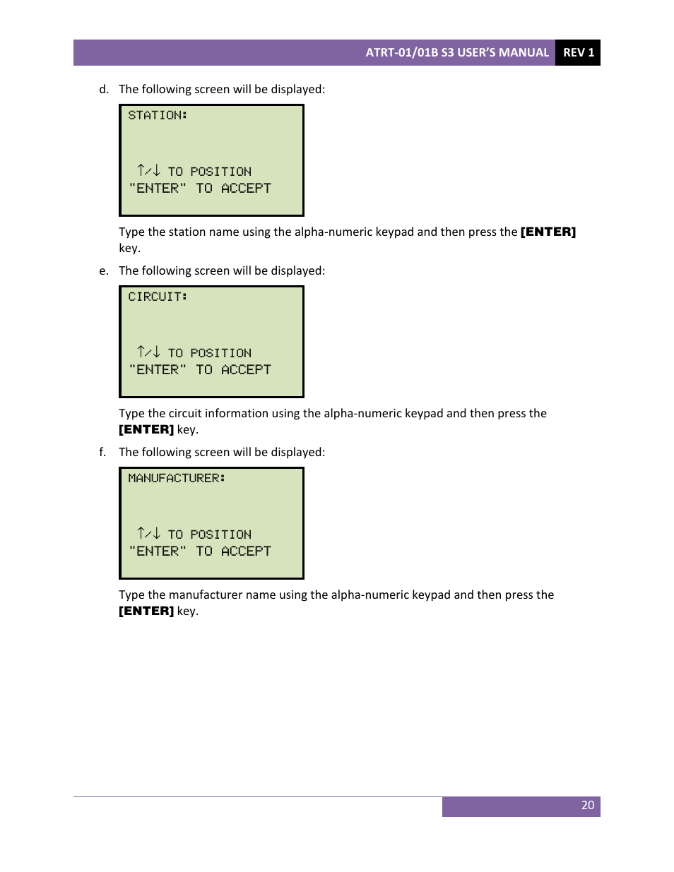 Vanguard ATRT-01_01B S3 User Manual | Page 24 / 88