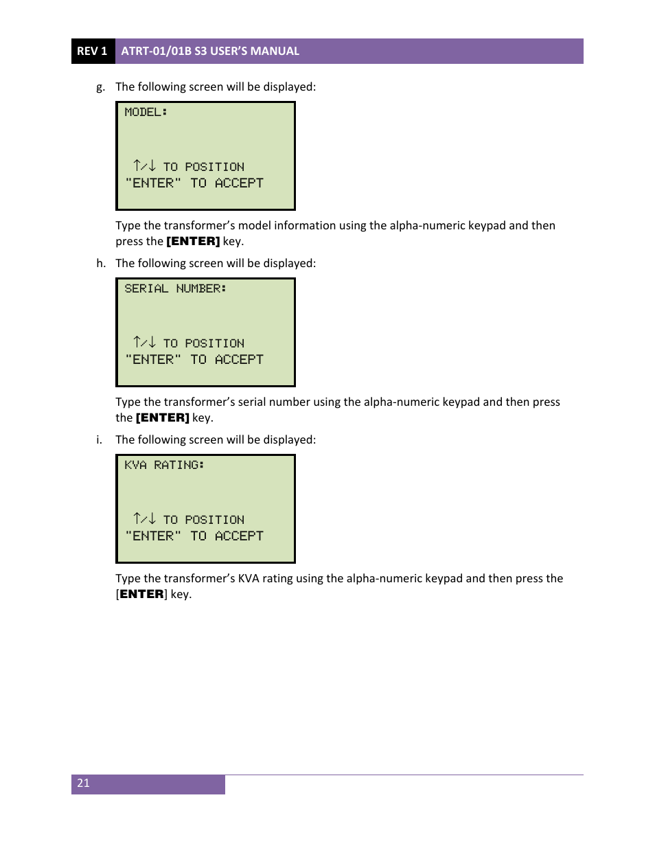 Vanguard ATRT-01_01B S3 User Manual | Page 25 / 88