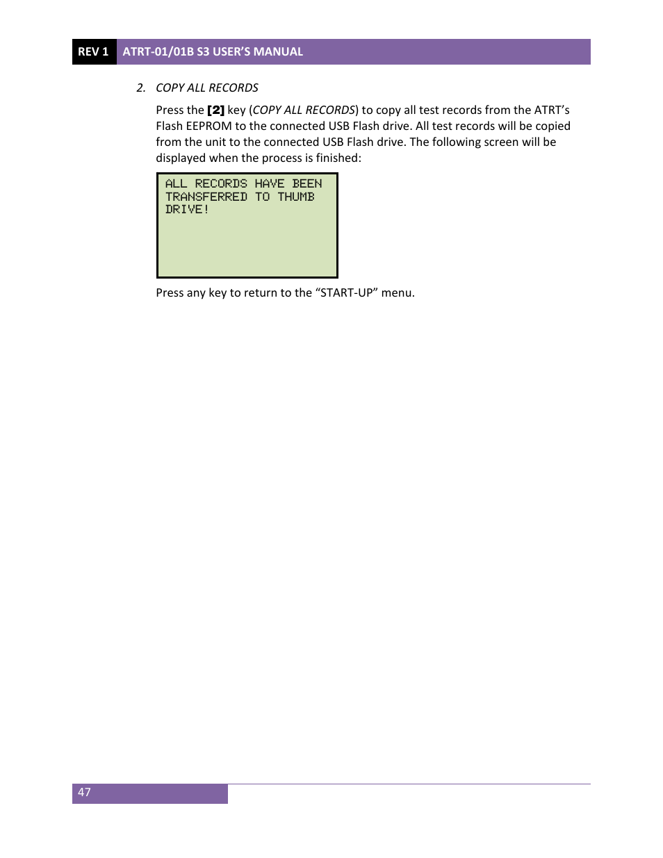 Vanguard ATRT-01_01B S3 User Manual | Page 51 / 88