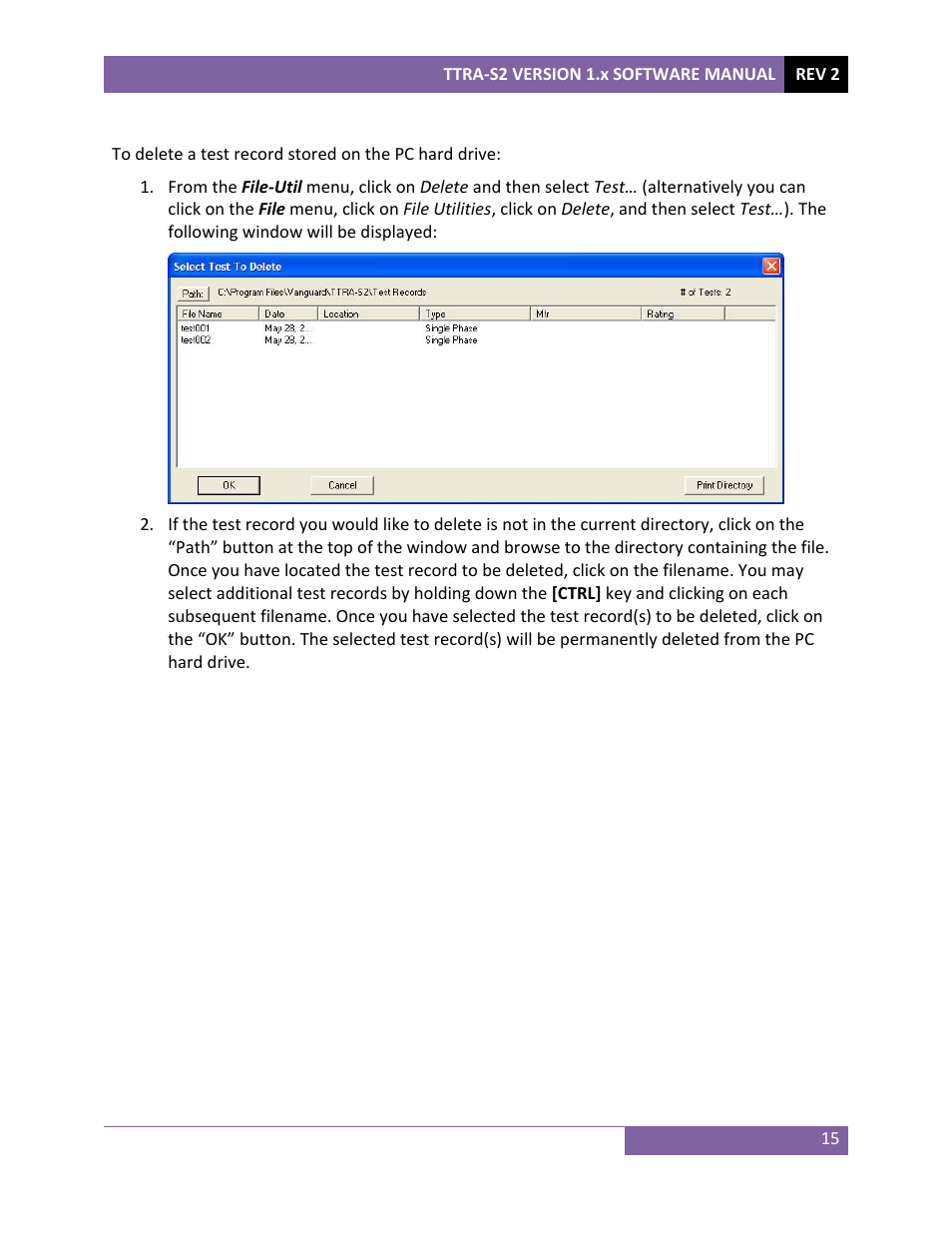 Vanguard TTRA-S2 (ATRT-03 S2, ATRT-03A S2, ATRT-03B S2, Tri-Phase) User Manual | Page 18 / 49