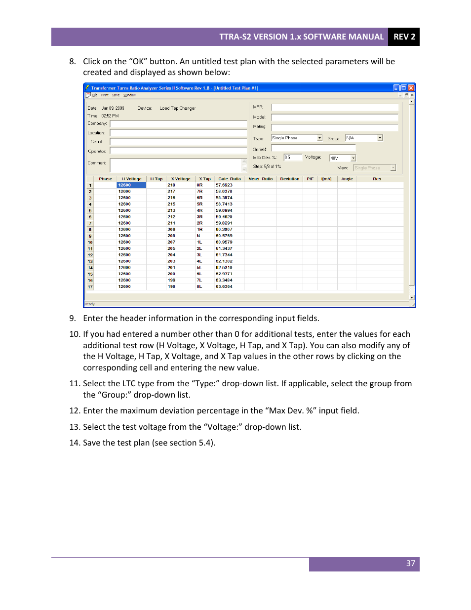 Vanguard TTRA-S2 (ATRT-03 S2, ATRT-03A S2, ATRT-03B S2, Tri-Phase) User Manual | Page 40 / 49