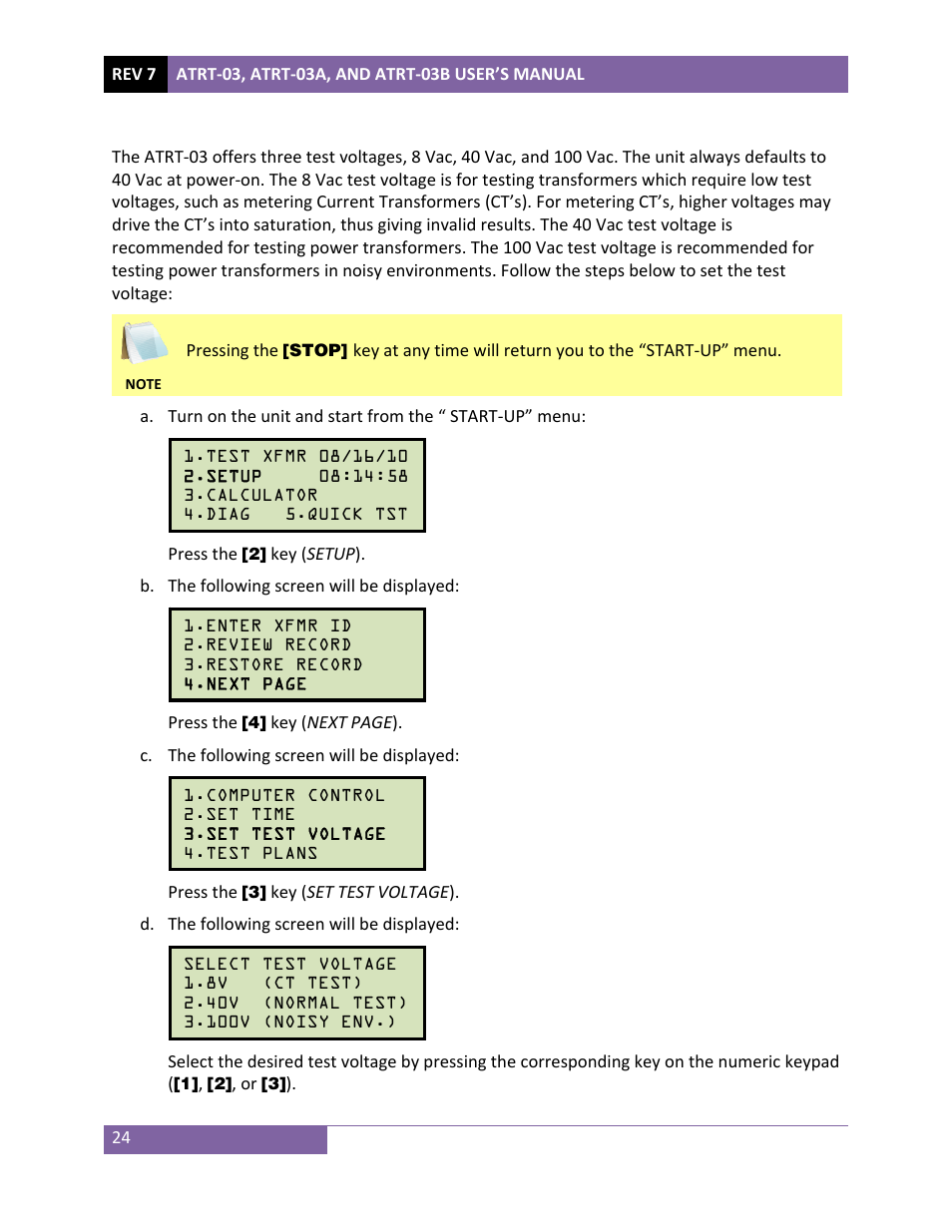 Vanguard ATRT-03_03B User Manual | Page 30 / 114
