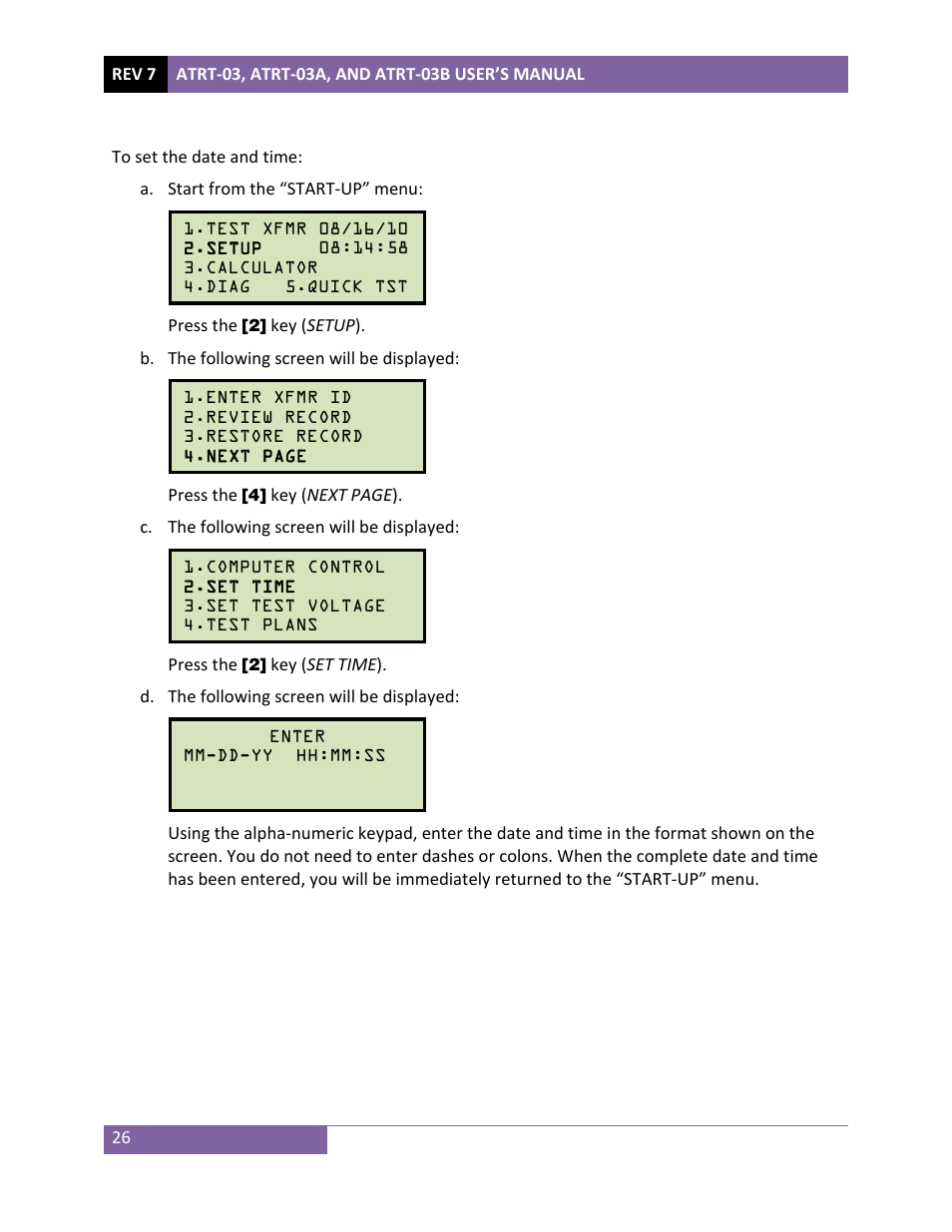 Vanguard ATRT-03_03B User Manual | Page 32 / 114