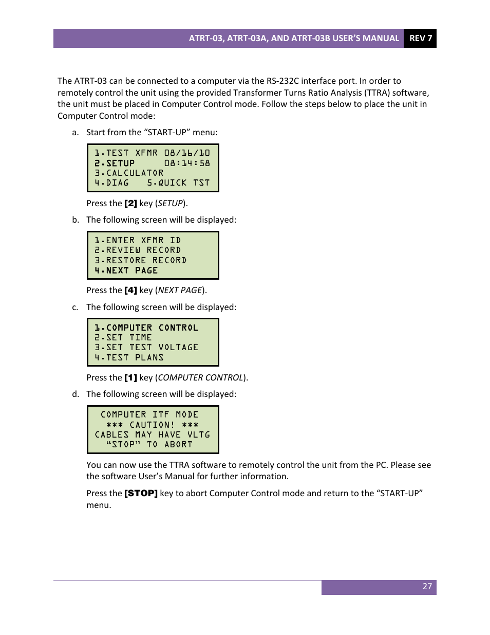Vanguard ATRT-03_03B User Manual | Page 33 / 114