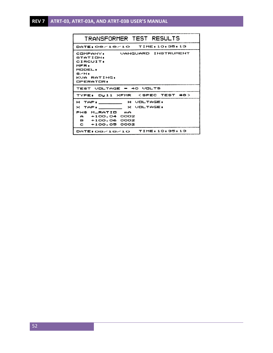 Vanguard ATRT-03_03B User Manual | Page 58 / 114