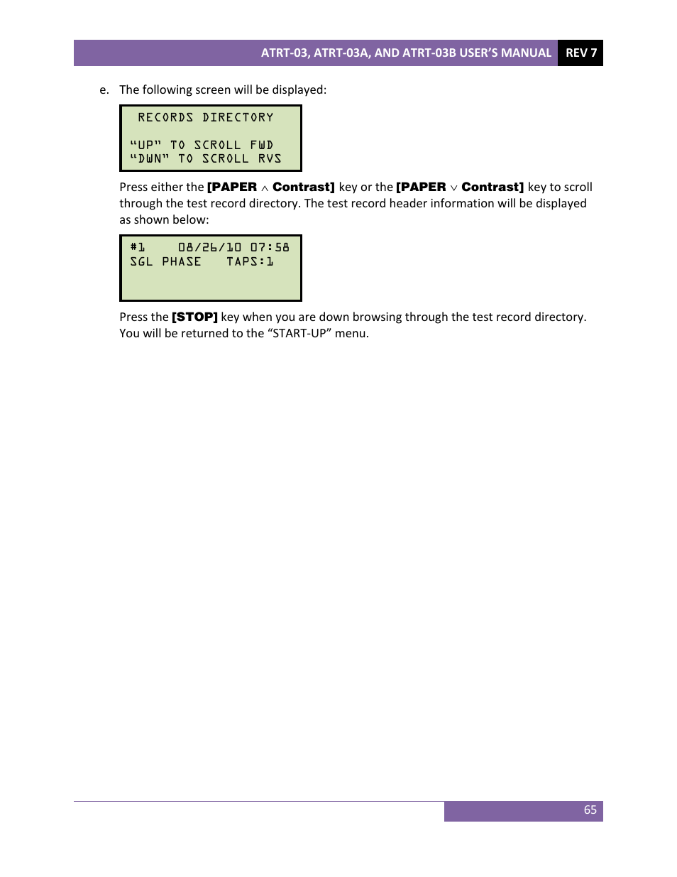 Vanguard ATRT-03_03B User Manual | Page 71 / 114