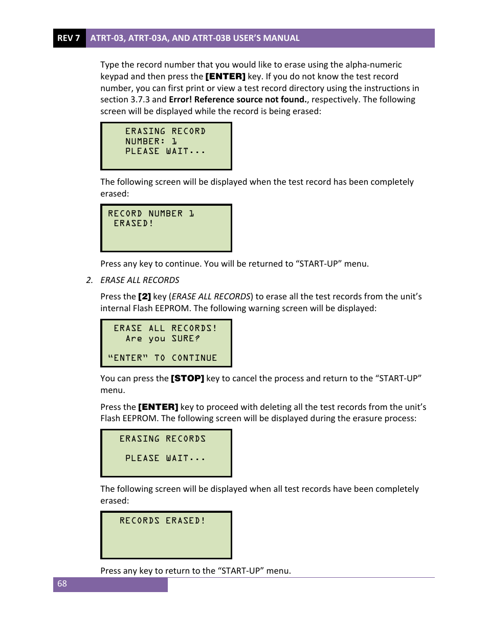 Vanguard ATRT-03_03B User Manual | Page 74 / 114