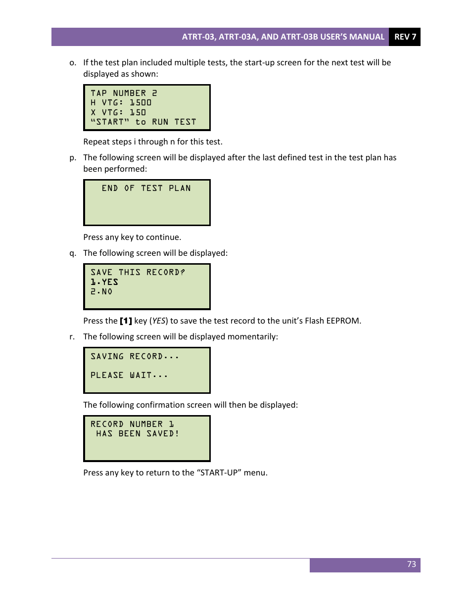 Vanguard ATRT-03_03B User Manual | Page 79 / 114