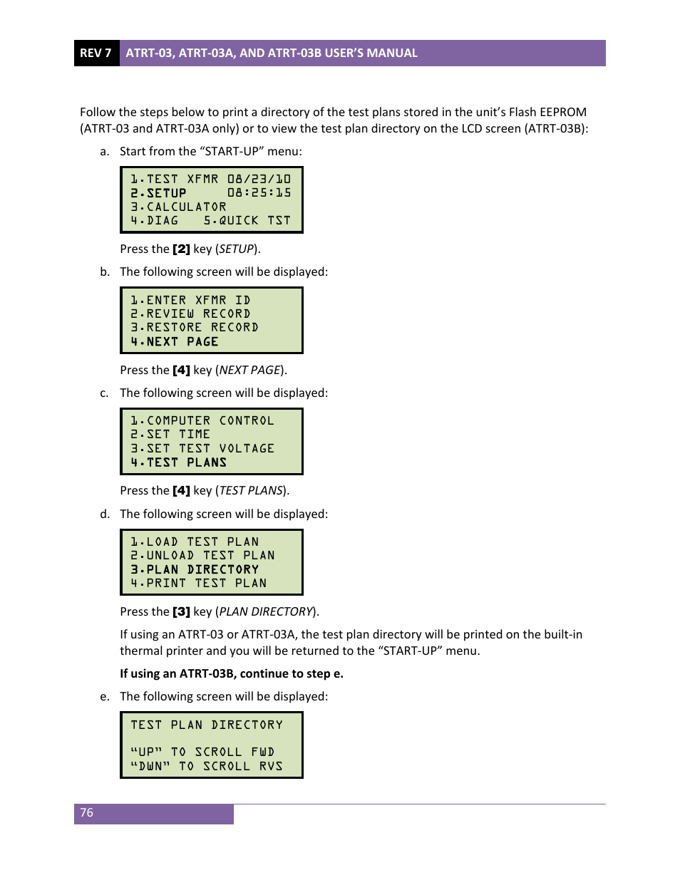 Vanguard ATRT-03_03B User Manual | Page 82 / 114