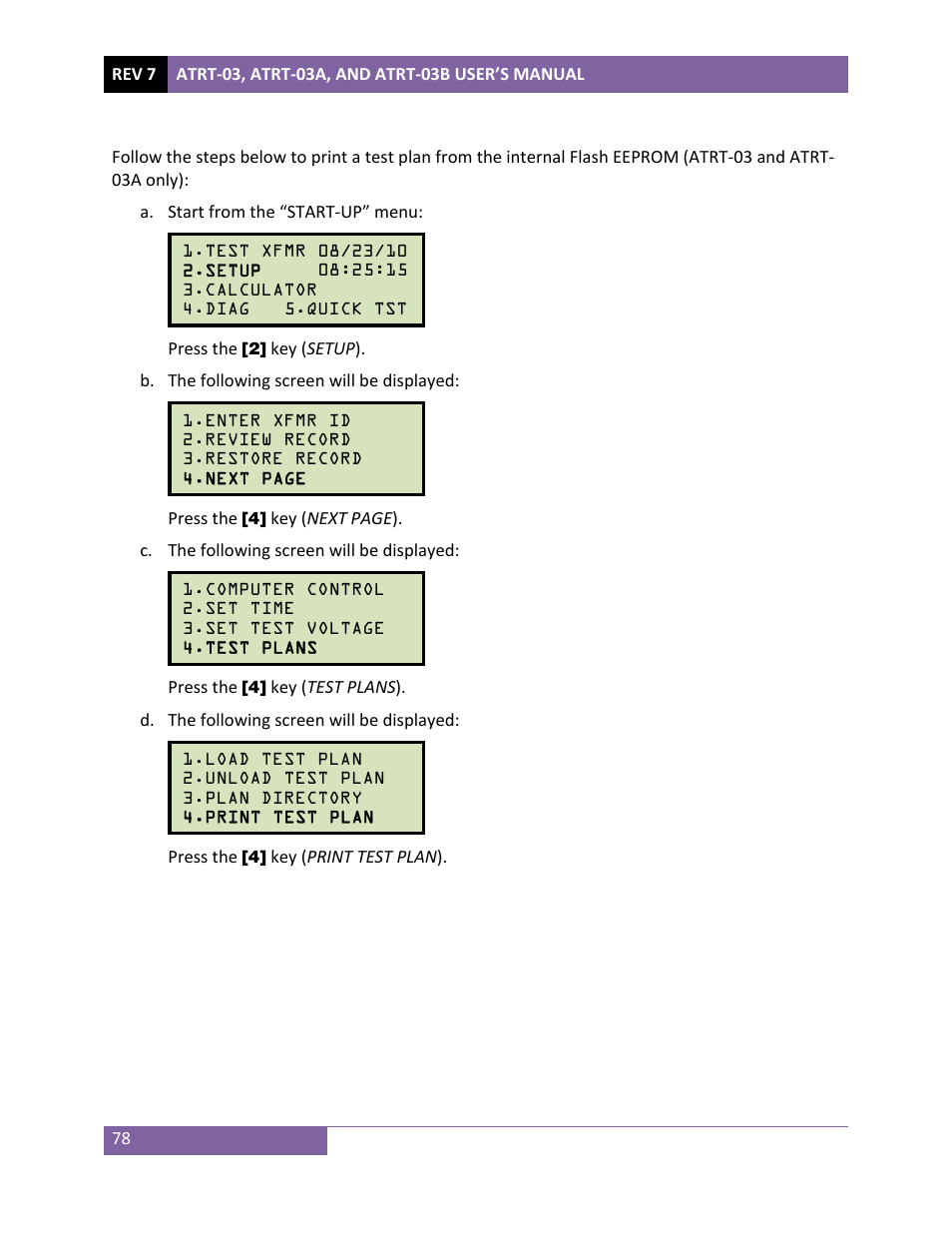 Vanguard ATRT-03_03B User Manual | Page 84 / 114