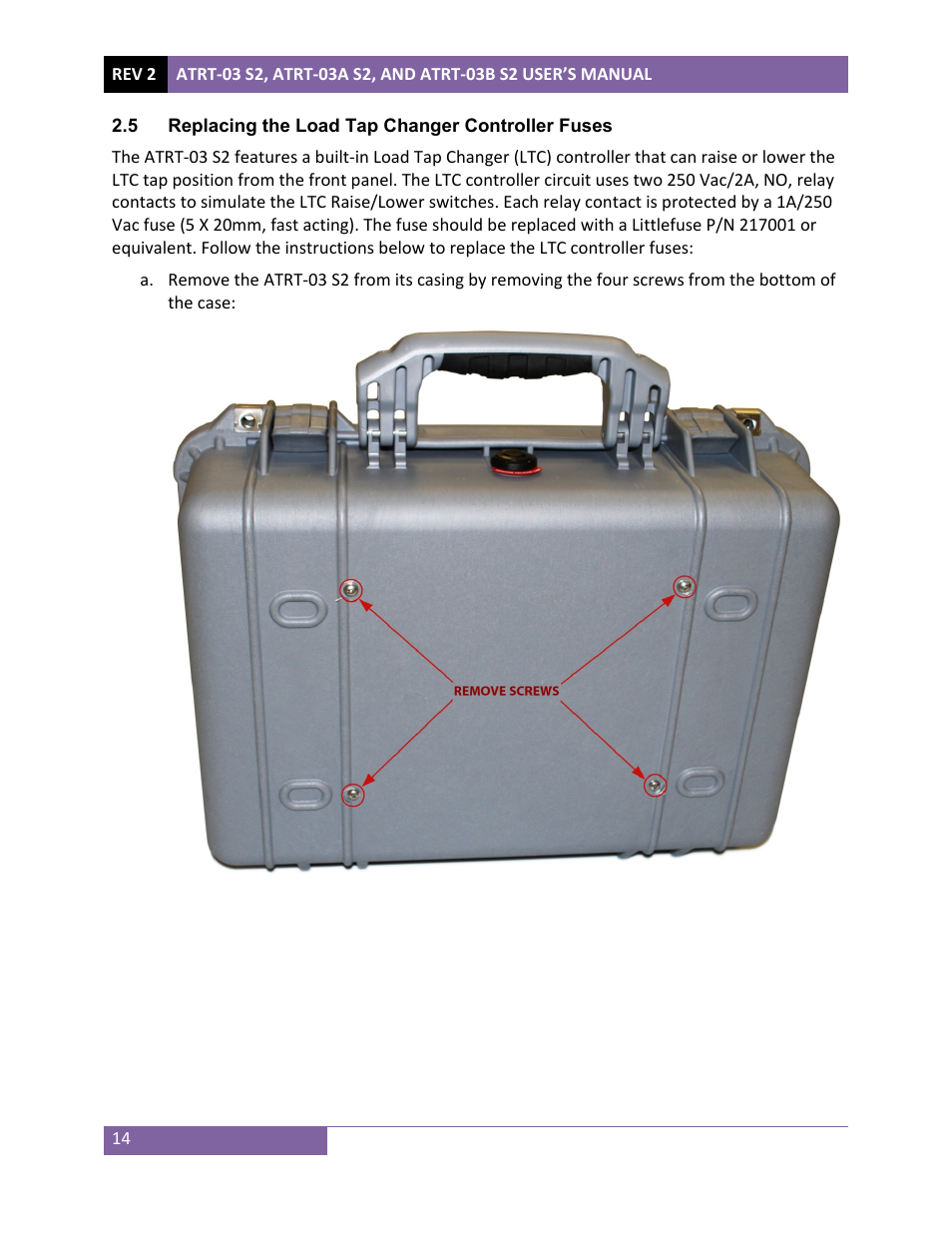 Vanguard ATRT-03_03B S2 User Manual | Page 19 / 147