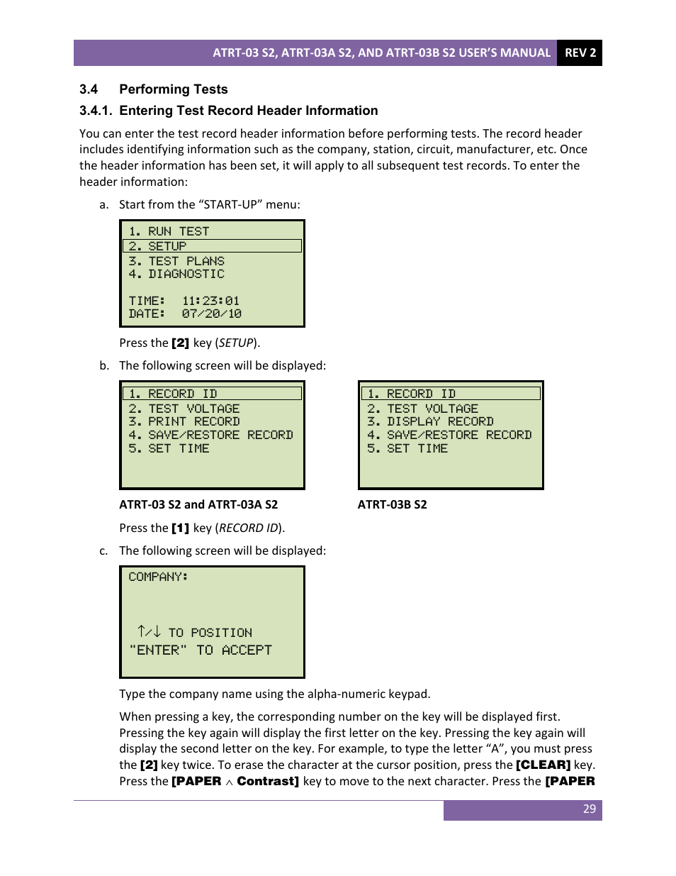 Vanguard ATRT-03_03B S2 User Manual | Page 34 / 147