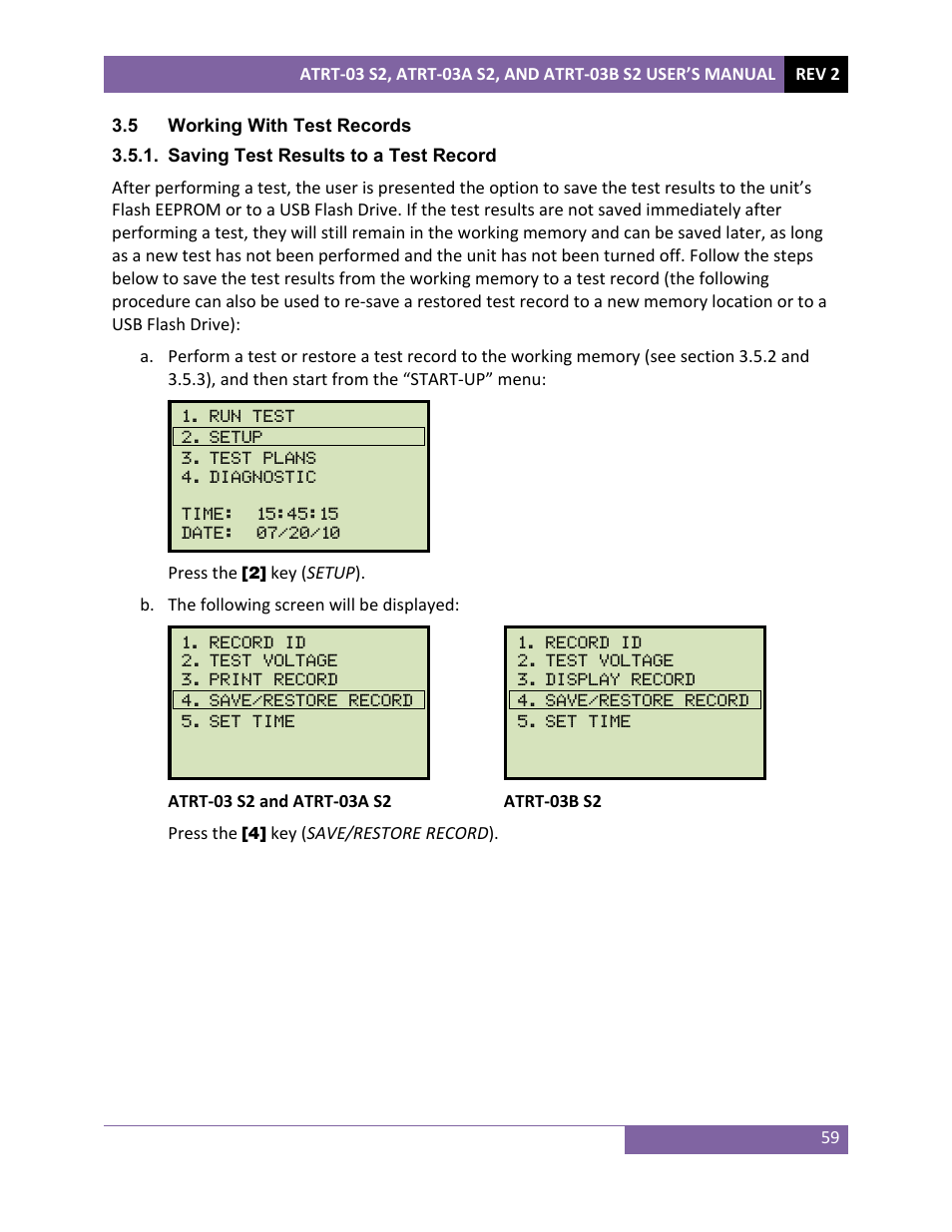 Vanguard ATRT-03_03B S2 User Manual | Page 64 / 147