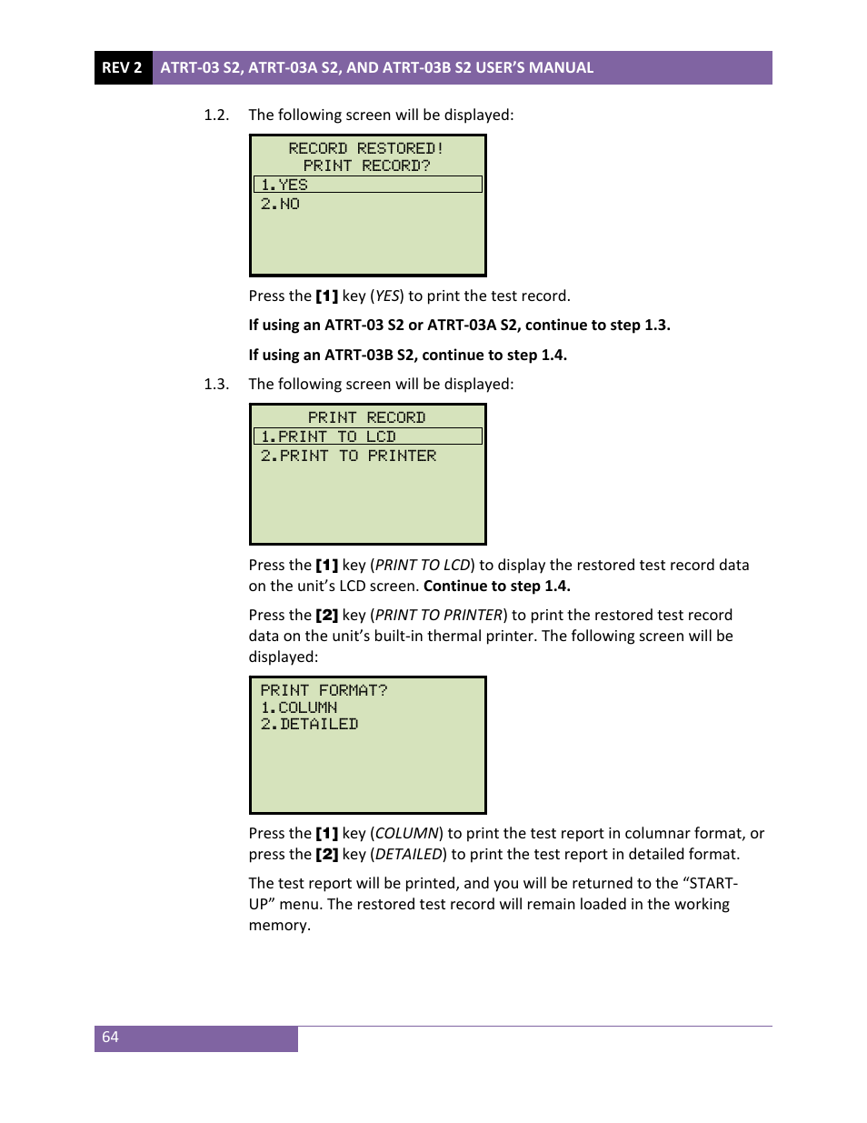 Vanguard ATRT-03_03B S2 User Manual | Page 69 / 147