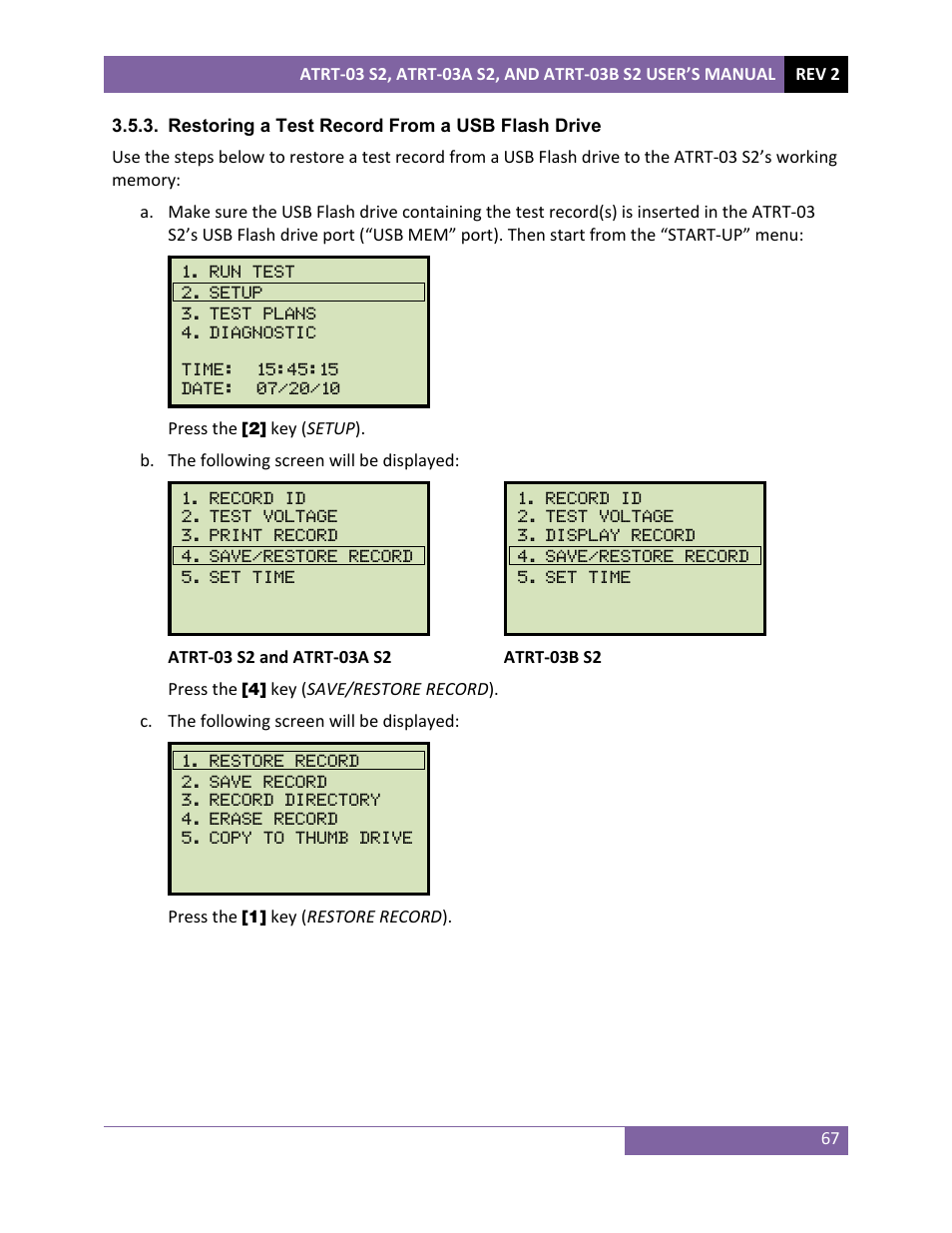 Vanguard ATRT-03_03B S2 User Manual | Page 72 / 147