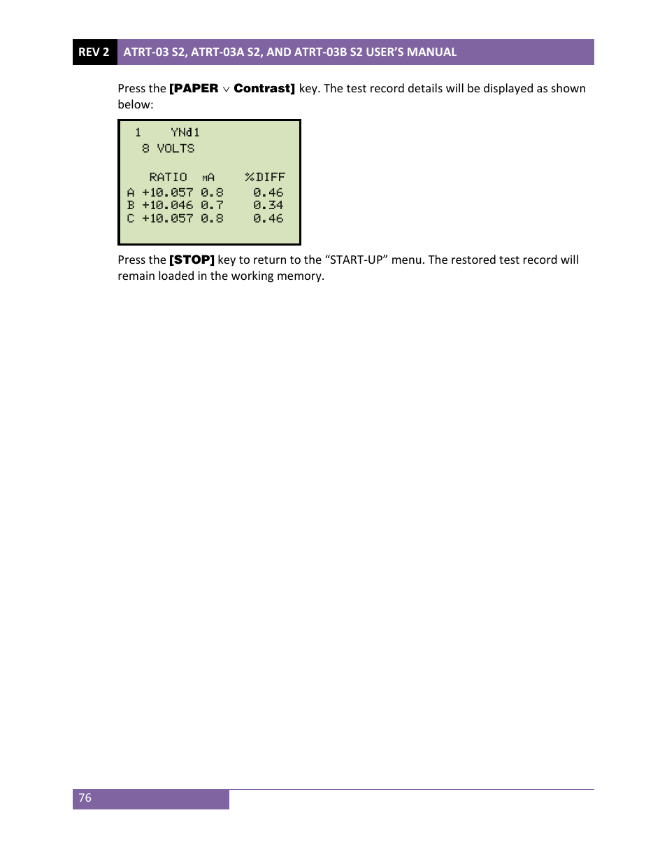 Vanguard ATRT-03_03B S2 User Manual | Page 81 / 147