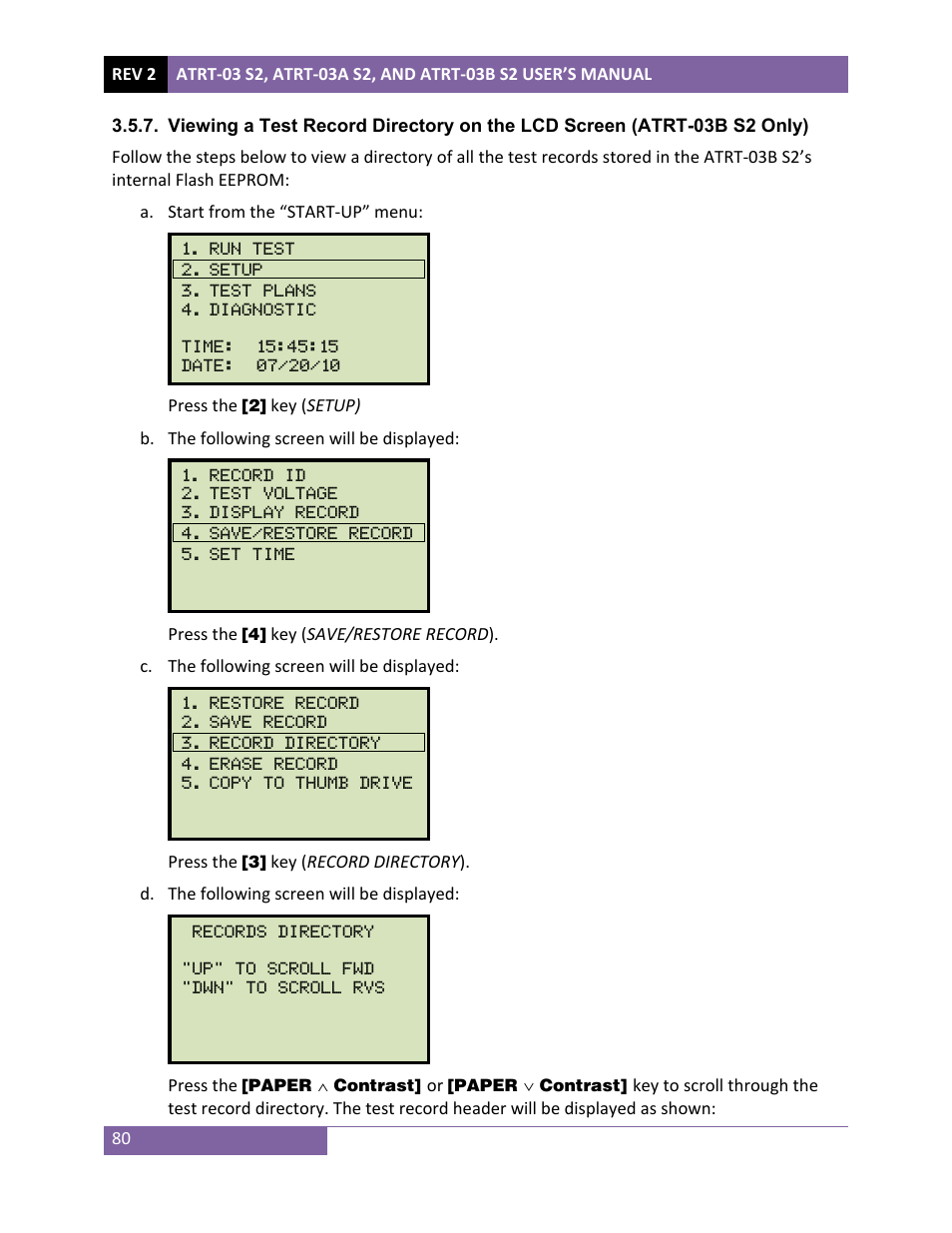 Vanguard ATRT-03_03B S2 User Manual | Page 85 / 147