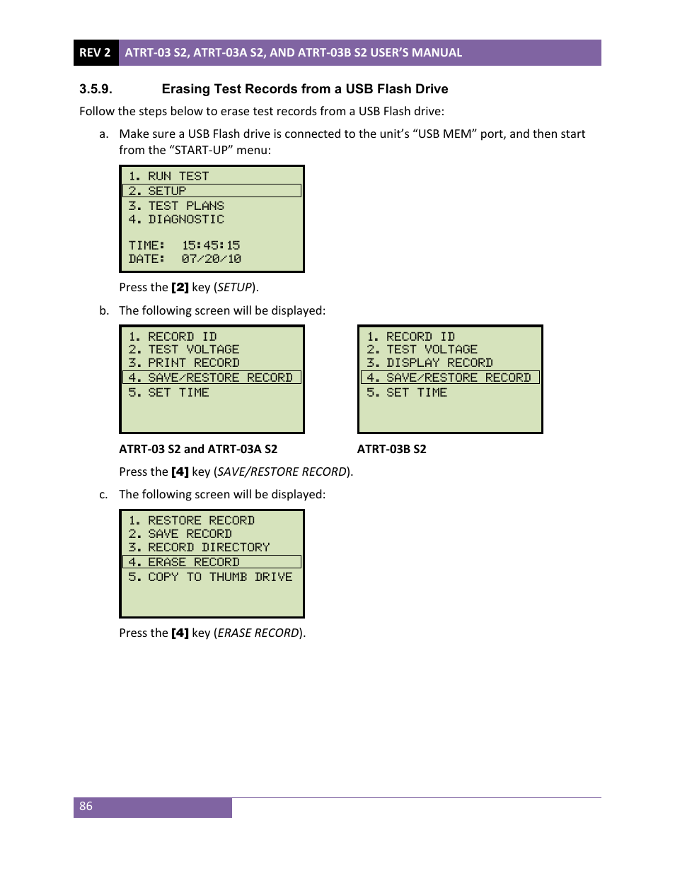 Vanguard ATRT-03_03B S2 User Manual | Page 91 / 147