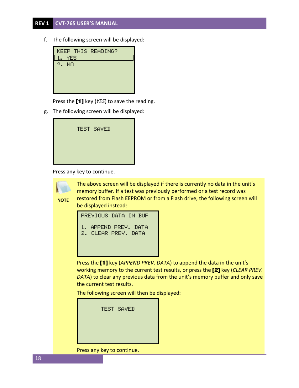 Vanguard CVT-765 User Manual | Page 21 / 46