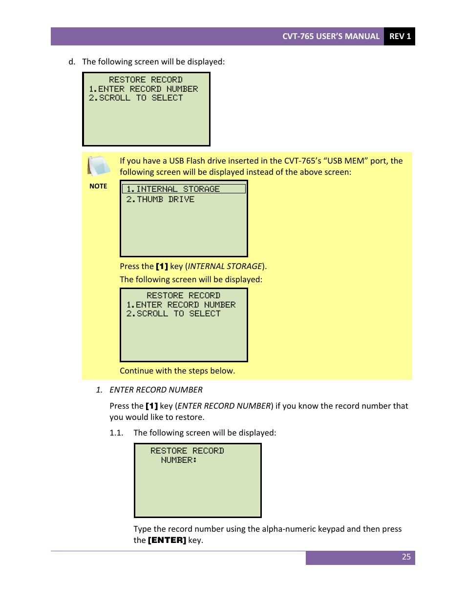 Vanguard CVT-765 User Manual | Page 28 / 46