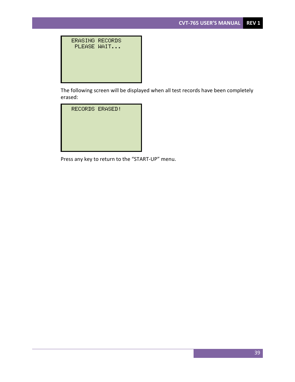 Vanguard CVT-765 User Manual | Page 42 / 46