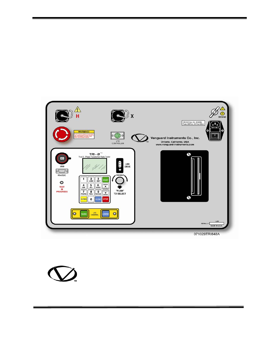 Vanguard Tri-Phase User Manual | 155 pages