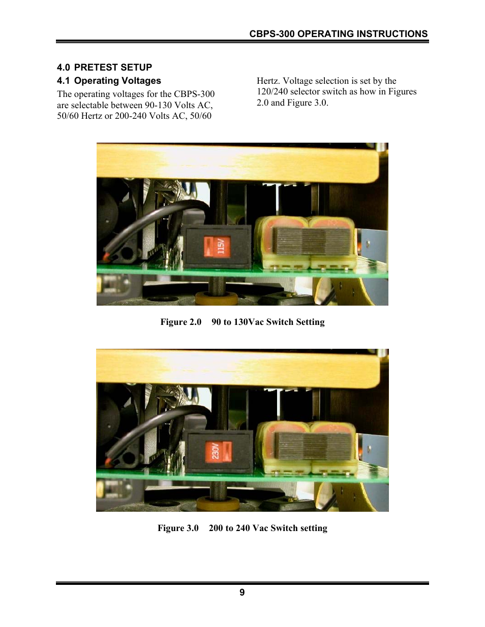 Vanguard CBPS-300 User Manual | Page 11 / 16