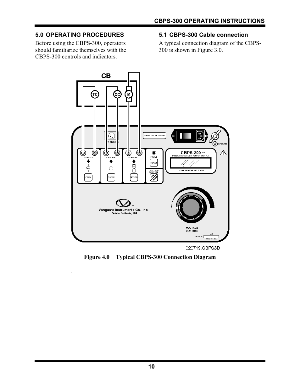 Vanguard CBPS-300 User Manual | Page 12 / 16