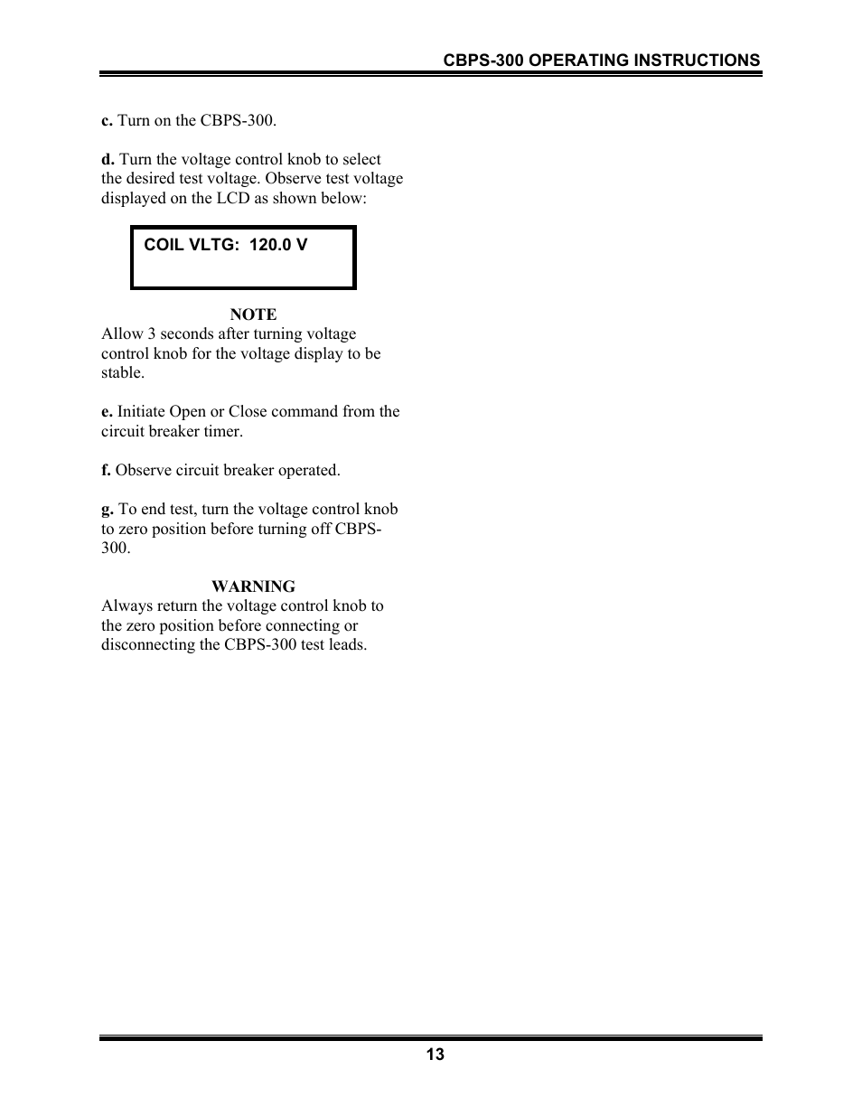 Vanguard CBPS-300 User Manual | Page 15 / 16