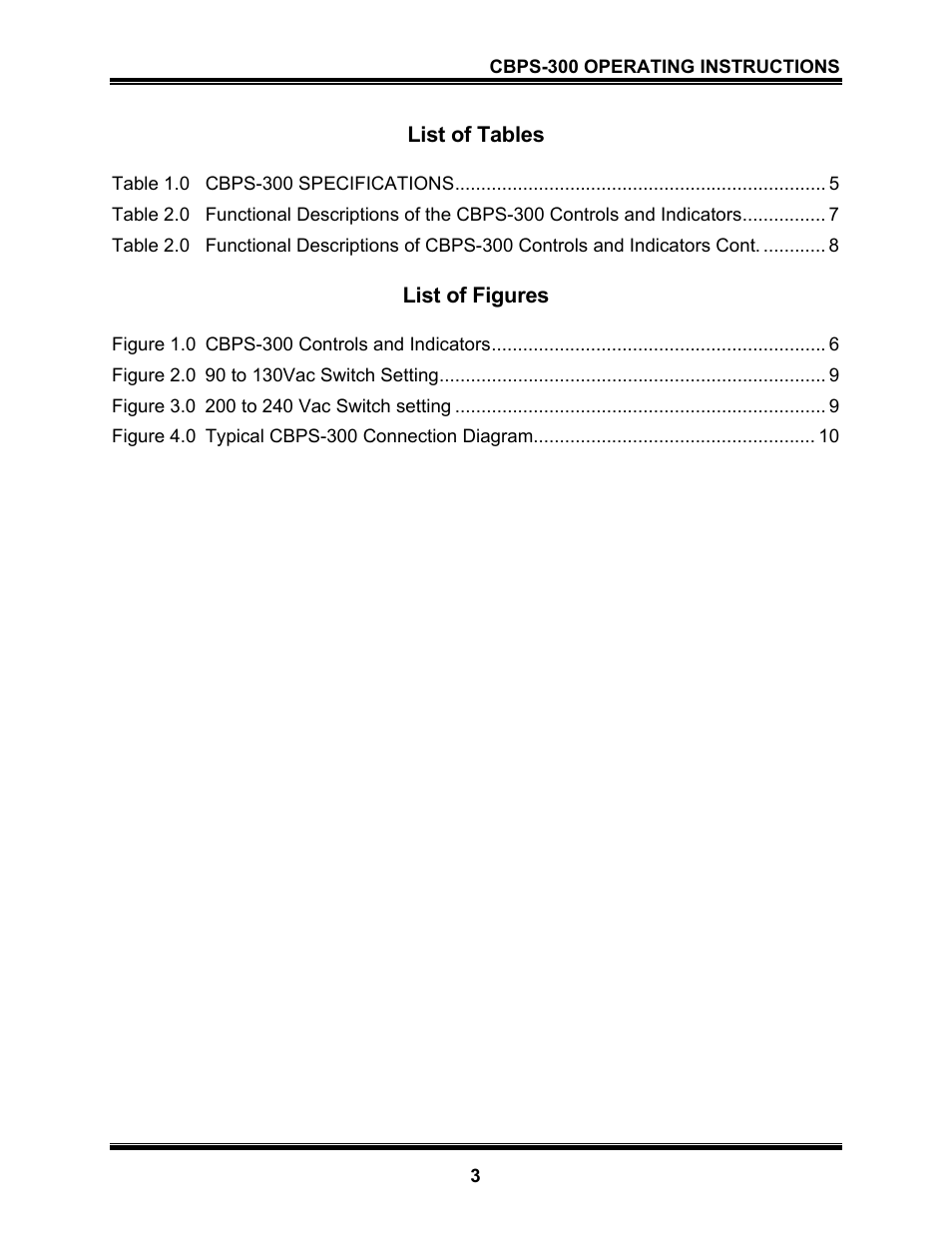 Vanguard CBPS-300 User Manual | Page 5 / 16
