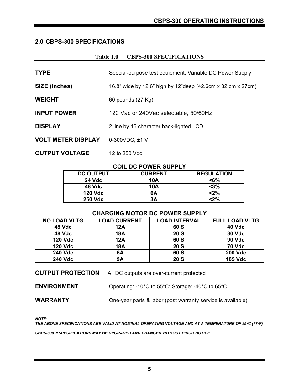 Vanguard CBPS-300 User Manual | Page 7 / 16