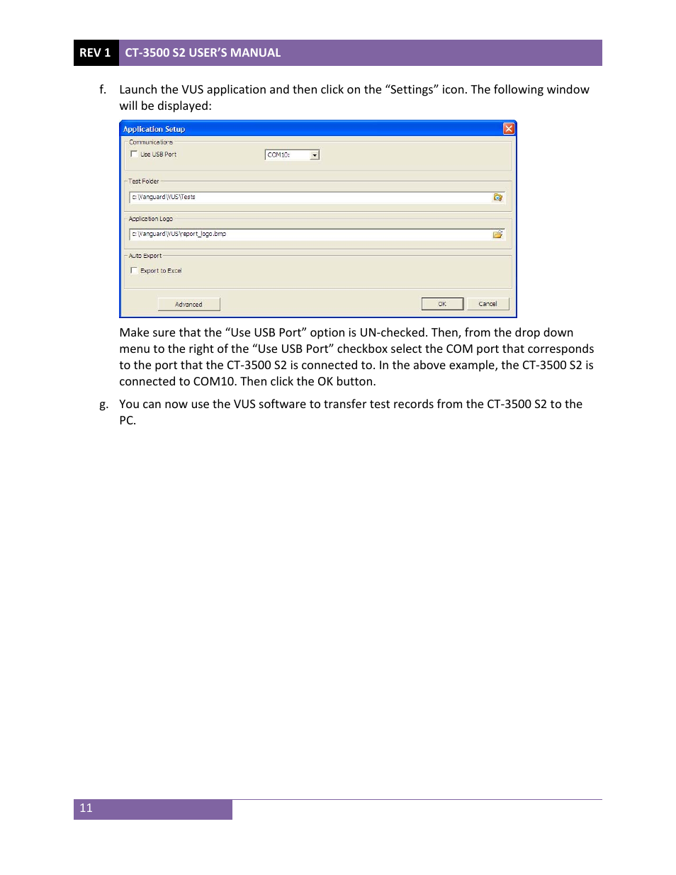 Vanguard CT-3500 S2 User Manual | Page 15 / 53
