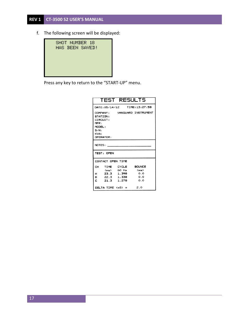 Vanguard CT-3500 S2 User Manual | Page 21 / 53