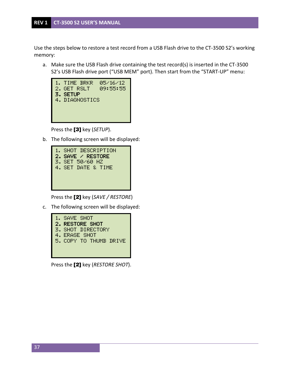 Vanguard CT-3500 S2 User Manual | Page 41 / 53