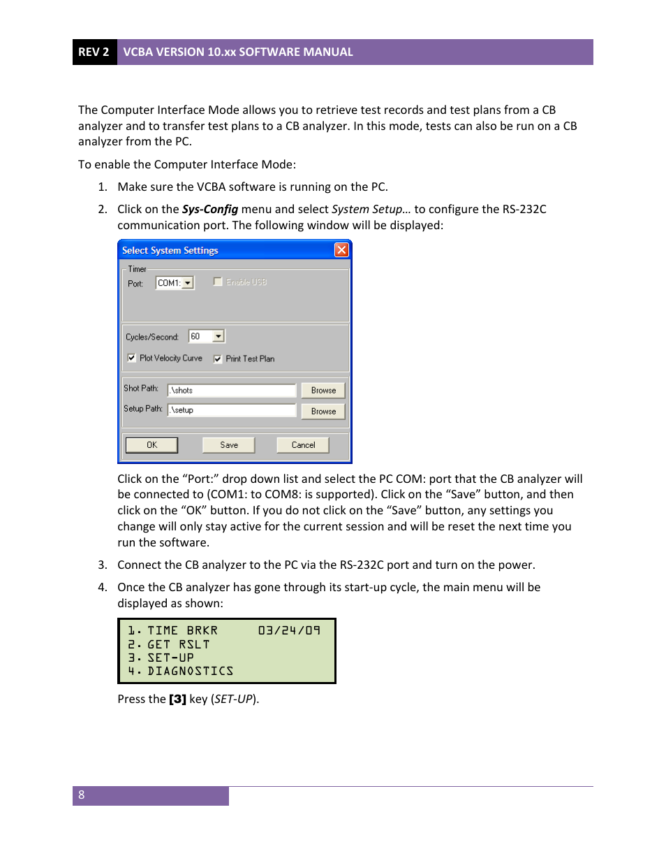 Vanguard VCBA ver.10.xx User Manual | Page 10 / 81
