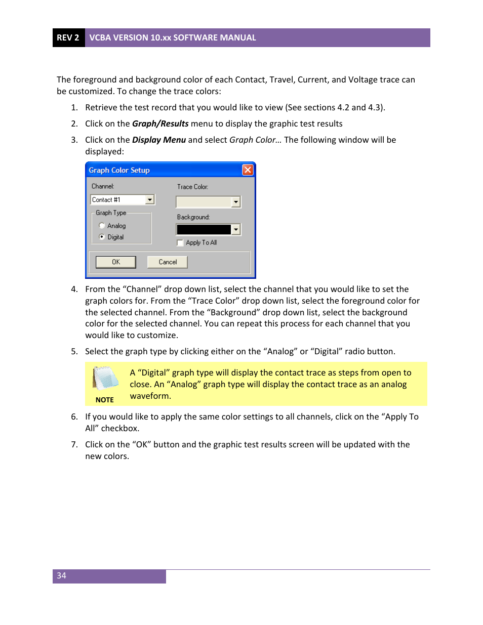 Vanguard VCBA ver.10.xx User Manual | Page 36 / 81