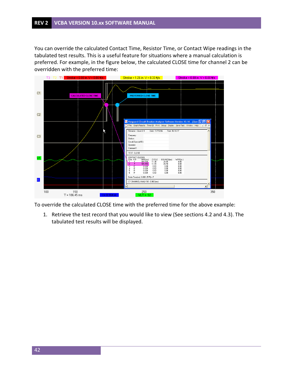 Vanguard VCBA ver.10.xx User Manual | Page 44 / 81