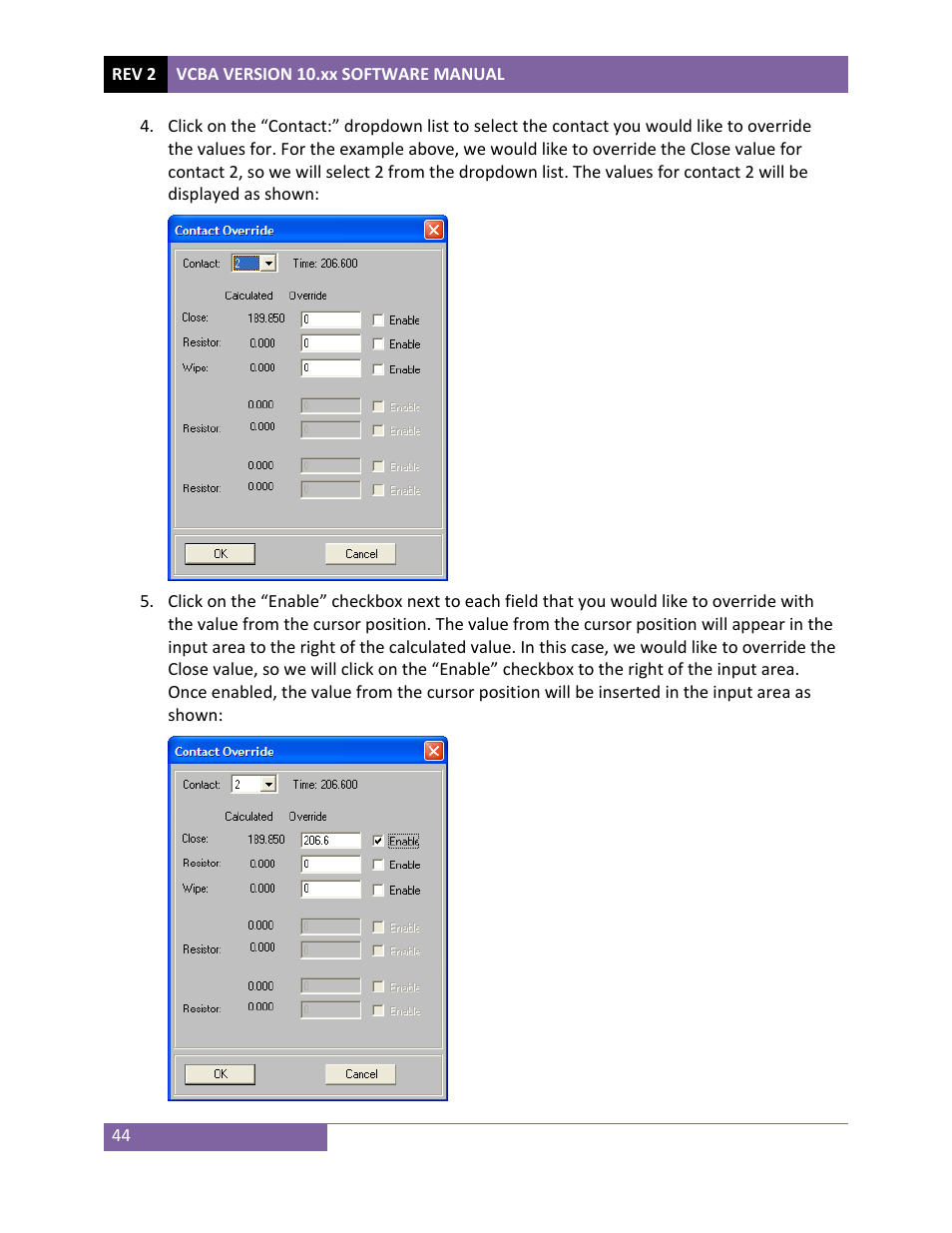 Vanguard VCBA ver.10.xx User Manual | Page 46 / 81